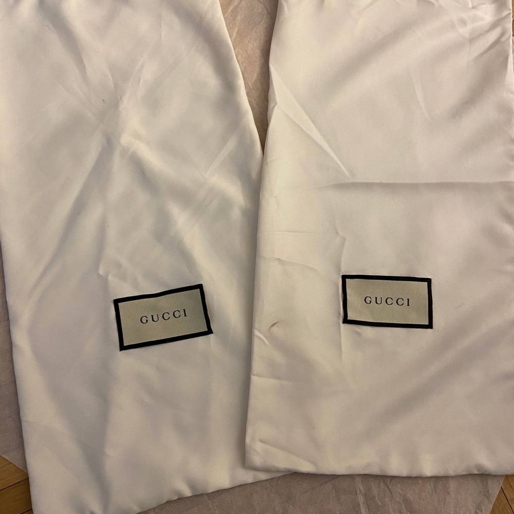 2 Gucci Dust bags.